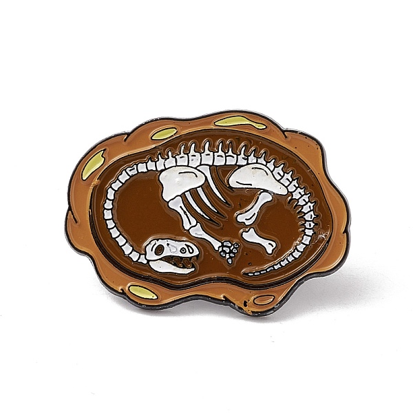 PandaHall Dinosaur Enamel Pin, Electrophoresis Black Plated Alloy Lapel Pin Brooch for Backpack Clothes, Dark Goldenrod, 25x34.5x1.5mm...
PandaHall Dinosaur Enamel Pin, Electrophoresis Black Plated Alloy Lapel Pin Brooch for Backpack Clothes, Dark Goldenrod, 25x34.5x1.5mm...