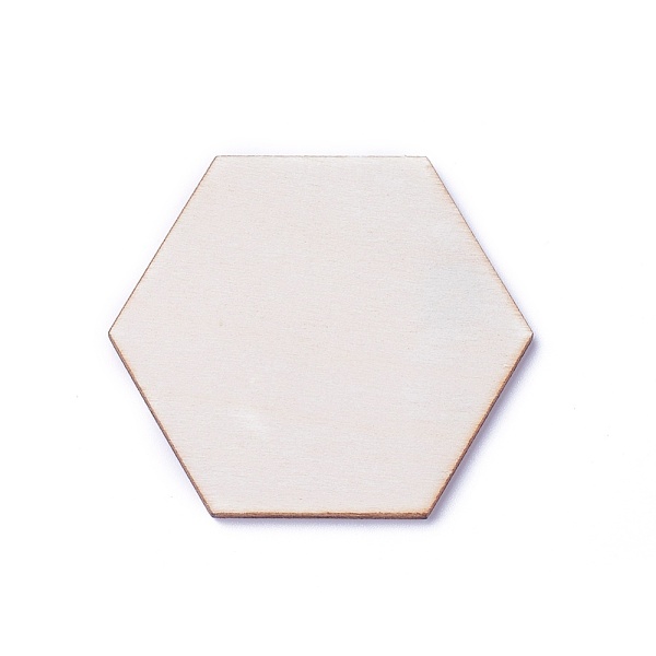 PandaHall Wood Cabochons, Hexagon, BurlyWood, 12.5x14.5x2.5mm Wood Hexagon Orange
PandaHall Wood Cabochons, Hexagon, BurlyWood, 12.5x14.5x2.5mm Wood Hexagon Orange