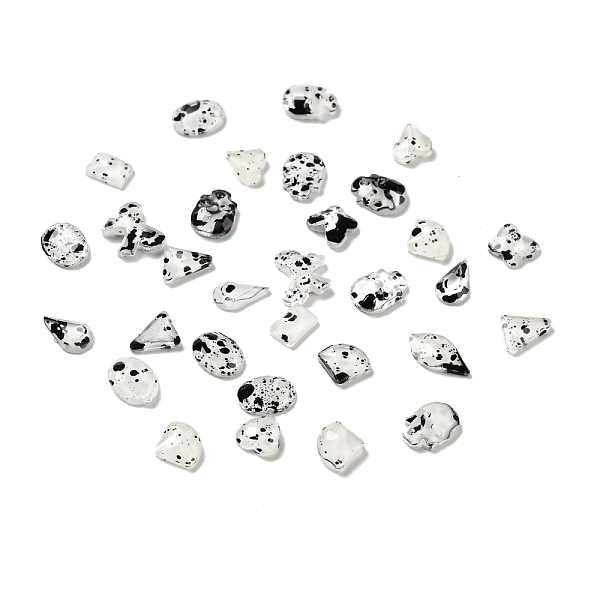 PandaHall Spot Pattern Resin Cabochons, Nail Art Decoration Accessories, Mixed Shapes, Clear, 5.5~10x4~8.5x1.5~2mm Resin Mixed Shapes Clear
PandaHall Spot Pattern Resin Cabochons, Nail Art Decoration Accessories, Mixed Shapes, Clear, 5.5~10x4~8.5x1.5~2mm Resin Mixed Shapes Clear
