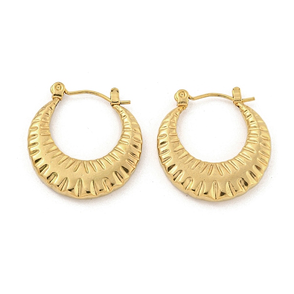 PandaHall 304 Stainless Steel Earrings for Women, Round, Golden, 23.5x3.5mm 304 Stainless Steel Round
PandaHall 304 Stainless Steel Earrings for Women, Round, Golden, 23.5x3.5mm 304 Stainless Steel Round