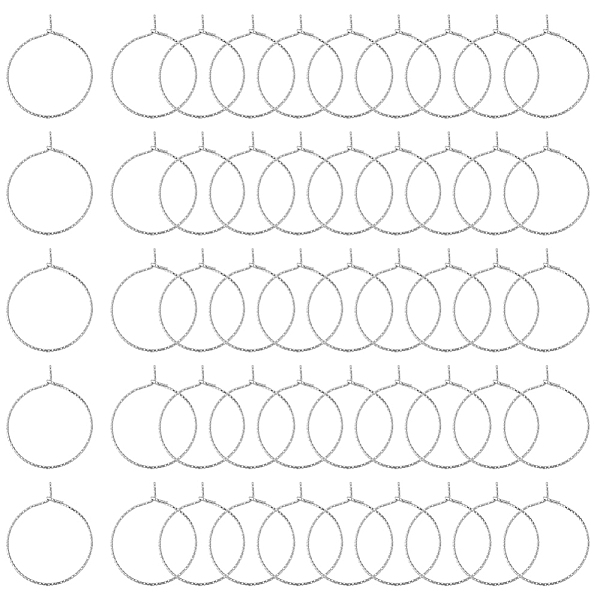 PandaHall DICOSMETIC 100Pcs 22 Gauge Wine Glass Charm Ring Earring Beading Hoop Wine Glass Markers Rings Earring Hoop Stainless Steel Dangle...
PandaHall DICOSMETIC 100Pcs 22 Gauge Wine Glass Charm Ring Earring Beading Hoop Wine Glass Markers Rings Earring Hoop Stainless Steel Dangle...