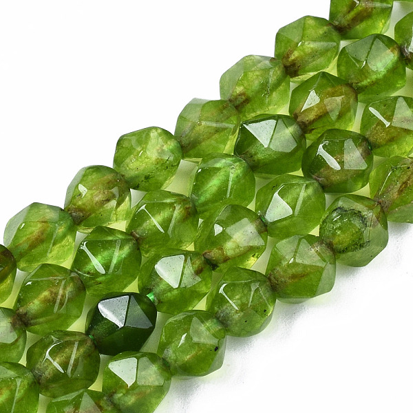 PandaHall Natural White Jade Beads Strands, Dyed, Faceted, Star Cut Round Beads, Lime Green, 5.5~6x5~6mm, Hole: 0.8mm, about 63~64pcs/strand...
PandaHall Natural White Jade Beads Strands, Dyed, Faceted, Star Cut Round Beads, Lime Green, 5.5~6x5~6mm, Hole: 0.8mm, about 63~64pcs/strand...