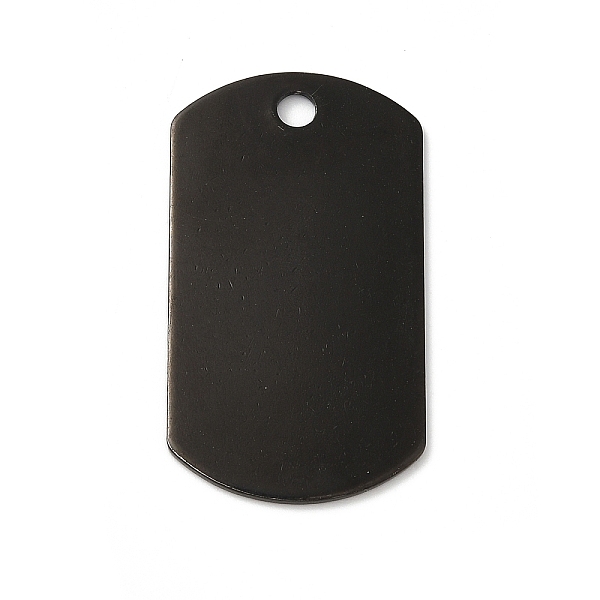 PandaHall 304 Stainless Steel Pendants, Rectangle, Stamping Blank Tag, Black, 35x19.5x1mm, Hole: 3mm 304 Stainless Steel Rectangle
PandaHall 304 Stainless Steel Pendants, Rectangle, Stamping Blank Tag, Black, 35x19.5x1mm, Hole: 3mm 304 Stainless Steel Rectangle