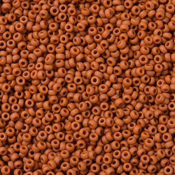 PandaHall MIYUKI Round Rocailles Beads, Japanese Seed Beads, 11/0, (RR2314) Matted Opaque Brick, 2x1.3mm, Hole: 0.8mm, about 5500pcs/50g..., Orange
PandaHall MIYUKI Round Rocailles Beads, Japanese Seed Beads, 11/0, (RR2314) Matted Opaque Brick, 2x1.3mm, Hole: 0.8mm, about 5500pcs/50g..., Orange