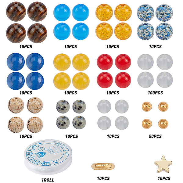 PandaHall SUNNYCLUE DIY Jewelry Bracelet Making Kits, include Glass Beads, Cat Eye Beeds, Gemstone Beads, Brass Bead Frames & Beads, Iron...
PandaHall SUNNYCLUE DIY Jewelry Bracelet Making Kits, include Glass Beads, Cat Eye Beeds, Gemstone Beads, Brass Bead Frames & Beads, Iron...