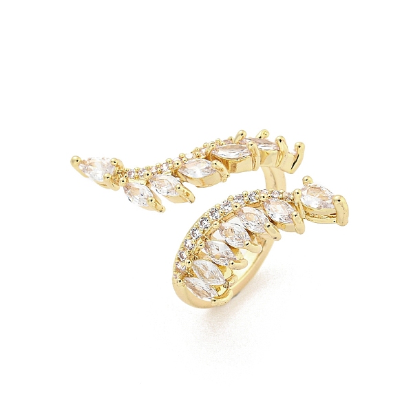PandaHall Brass Micro Pave Cubic Zirconia Cuff Rings, Leaf Open Rings for Women, Long-Lasting Plated, Golden, Adjustable Brass+Cubic..., Clear
PandaHall Brass Micro Pave Cubic Zirconia Cuff Rings, Leaf Open Rings for Women, Long-Lasting Plated, Golden, Adjustable Brass+Cubic..., Clear