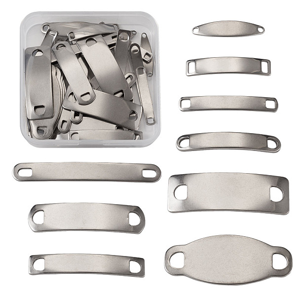 PandaHall Kissitty Rectangle 304 Stainless Steel Links Connectors, Stainless Steel Color, 45pcs/box 304 Stainless Steel Rectangle
PandaHall Kissitty Rectangle 304 Stainless Steel Links Connectors, Stainless Steel Color, 45pcs/box 304 Stainless Steel Rectangle