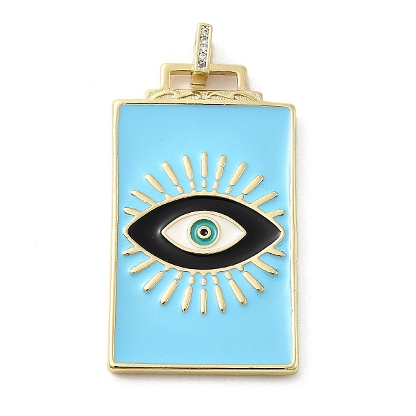PandaHall Brass Micro Pave Cubic Zirconia Pendant with Enamel, Rectangle, Deep Sky Blue, 45.5x25.5x2.5mm, Hole: 4.5mm Brass+Cubic...
PandaHall Brass Micro Pave Cubic Zirconia Pendant with Enamel, Rectangle, Deep Sky Blue, 45.5x25.5x2.5mm, Hole: 4.5mm Brass+Cubic...