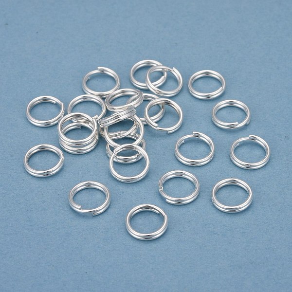 PandaHall 304 Stainless Steel Split Rings, Double Loops Jump Rings, Silver, 10x2mm, Inner Diameter: 8mm, Single Wire: 1mm 304 Stainless...
PandaHall 304 Stainless Steel Split Rings, Double Loops Jump Rings, Silver, 10x2mm, Inner Diameter: 8mm, Single Wire: 1mm 304 Stainless...