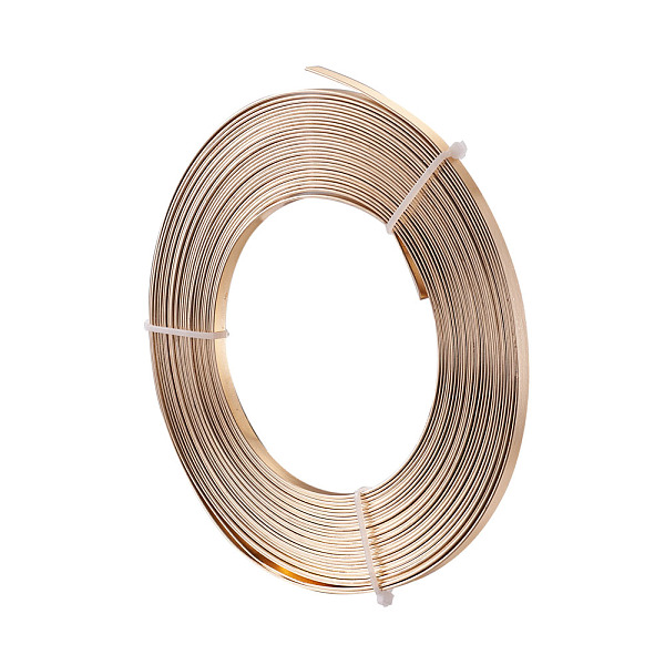 PandaHall Aluminum Wire, Bendable Metal Craft Wire, Flat Craft Wire, Bezel Strip Wire for Cabochons Jewelry Making, Navajo White, 5x1mm...
PandaHall Aluminum Wire, Bendable Metal Craft Wire, Flat Craft Wire, Bezel Strip Wire for Cabochons Jewelry Making, Navajo White, 5x1mm...