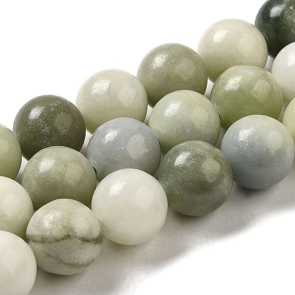 PandaHall Natural Jade Beads Strands, Round, 12~12.5mm, Hole: 1.5mm, about 32pcs/strand, 15.24''(38.7cm) Other Jade Round
PandaHall Natural Jade Beads Strands, Round, 12~12.5mm, Hole: 1.5mm, about 32pcs/strand, 15.24''(38.7cm) Other Jade Round