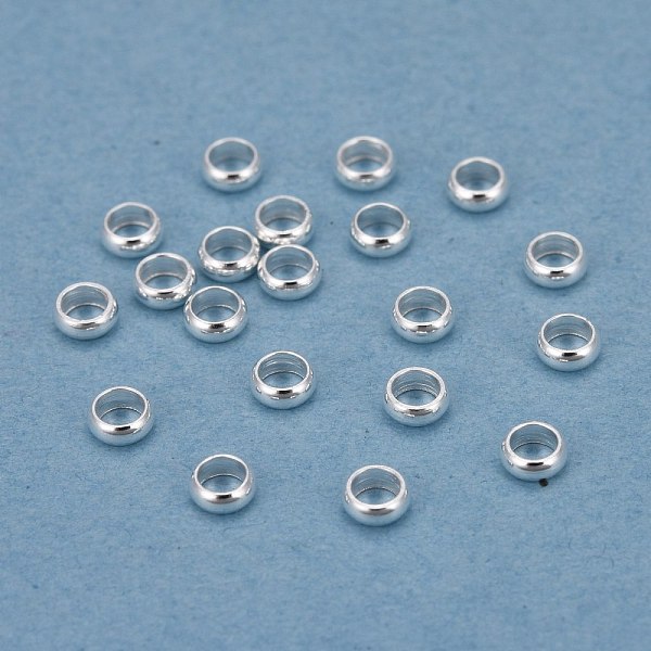 PandaHall 201 Stainless Steel Spacer Beads, Ring, Silver, 3x1mm, Hole: 1.8mm 201 Stainless Steel Ring
PandaHall 201 Stainless Steel Spacer Beads, Ring, Silver, 3x1mm, Hole: 1.8mm 201 Stainless Steel Ring