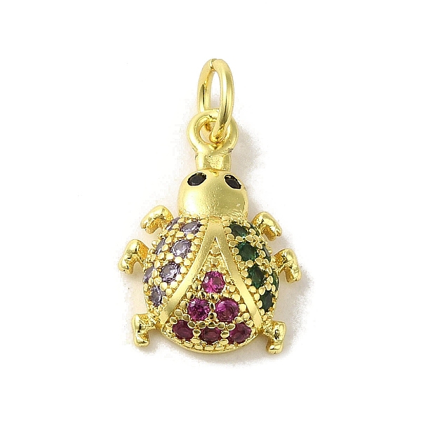 PandaHall Brass Micro Pave Colorful Cubic Zirconia Charms, Real 18K Gold Plated, Ladybug, 16x11x4mm, Hole: 3mm Brass+Cubic Zirconia Ladybug
PandaHall Brass Micro Pave Colorful Cubic Zirconia Charms, Real 18K Gold Plated, Ladybug, 16x11x4mm, Hole: 3mm Brass+Cubic Zirconia Ladybug