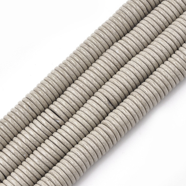 PandaHall Natural Agate Beads Strands, Dyed, Heishi Beads, Flat Round/Disc, Light Grey, 8~8.5x1~1.5mm, Hole: 1mm, 230pcs/strand, 15.7 inch..., Gray
PandaHall Natural Agate Beads Strands, Dyed, Heishi Beads, Flat Round/Disc, Light Grey, 8~8.5x1~1.5mm, Hole: 1mm, 230pcs/strand, 15.7 inch..., Gray