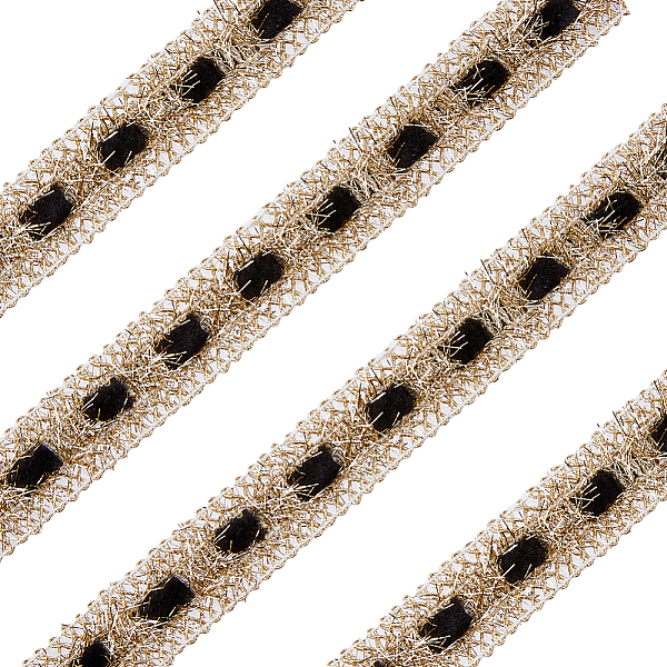 PandaHall DICOSMETIC 10 Yards Gimp Braid Trim 22mm Woven Braid Trim Gold and Black Polyester Jacquard Ribbon 1mm Thick Costume Sewing Gimp...
PandaHall DICOSMETIC 10 Yards Gimp Braid Trim 22mm Woven Braid Trim Gold and Black Polyester Jacquard Ribbon 1mm Thick Costume Sewing Gimp...