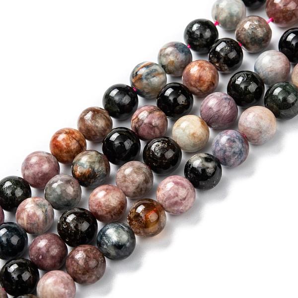 PandaHall Natural Tourmaline Round Bead Strands, 8mm, Hole: 1mm, about 48pcs/strand, 15.5 inch Tourmaline Round
PandaHall Natural Tourmaline Round Bead Strands, 8mm, Hole: 1mm, about 48pcs/strand, 15.5 inch Tourmaline Round