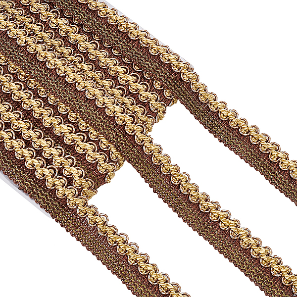 PandaHall Polyester Braided Ribbons, DIY Crafts, for Curtain, Clothing, Sofa Decoration, Camel, 7/8 inch(23mm), about 13.12 Yards(12m)/Card..., Brown
PandaHall Polyester Braided Ribbons, DIY Crafts, for Curtain, Clothing, Sofa Decoration, Camel, 7/8 inch(23mm), about 13.12 Yards(12m)/Card..., Brown