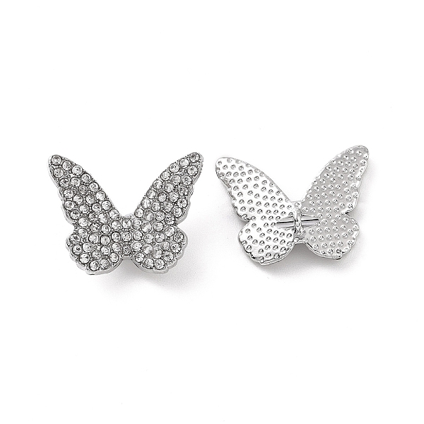 PandaHall Alloy Crystal Rhinestone Pendants, Butterfly Charms, Platinum, 11.5x15x6mm, Hole: 1.6mm Alloy+Rhinestone Butterfly Clear
PandaHall Alloy Crystal Rhinestone Pendants, Butterfly Charms, Platinum, 11.5x15x6mm, Hole: 1.6mm Alloy+Rhinestone Butterfly Clear