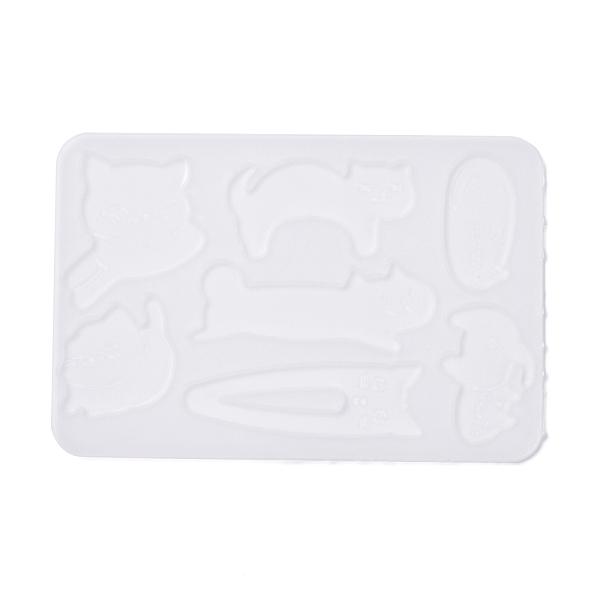 PandaHall DIY Silhouette Silicone Molds, Resin Casting Molds, Clay Craft Mold Tools, for Hair Clip Makings, Cat, White, 148x100x3.5mm, Inner...
PandaHall DIY Silhouette Silicone Molds, Resin Casting Molds, Clay Craft Mold Tools, for Hair Clip Makings, Cat, White, 148x100x3.5mm, Inner...