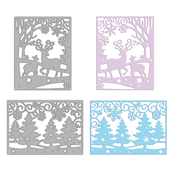 PandaHall GLOBLELAND 2Pcs 2 Style Christmas Theme Carbon Steel Cutting Dies Stencils, for DIY Scrapbooking/Photo Album, Decorative Embossing...
PandaHall GLOBLELAND 2Pcs 2 Style Christmas Theme Carbon Steel Cutting Dies Stencils, for DIY Scrapbooking/Photo Album, Decorative Embossing...