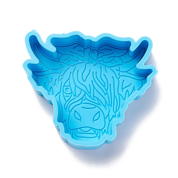 PandaHall Cattle DIY Decoration Silicone Molds, Resin Casting Molds, For UV Resin, Epoxy Resin Jewelry Making, Deep Sky Blue, 87x100x31mm...
PandaHall Cattle DIY Decoration Silicone Molds, Resin Casting Molds, For UV Resin, Epoxy Resin Jewelry Making, Deep Sky Blue, 87x100x31mm...
