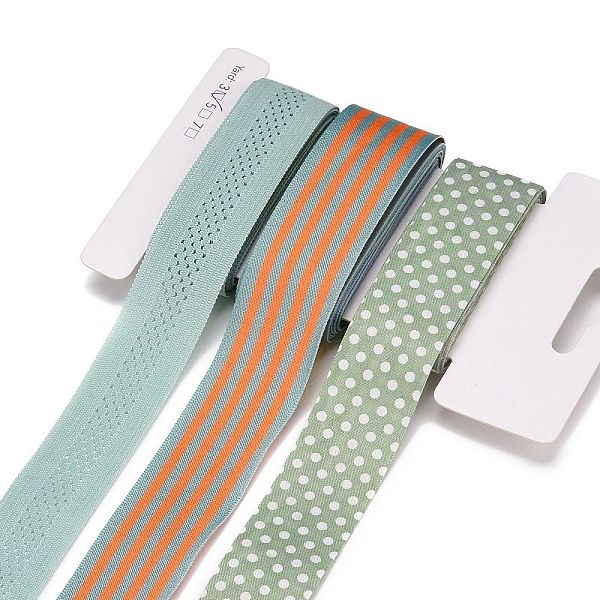 PandaHall 9 Yards 3 Styles Polyester Ribbon, for DIY Handmade Craft, Hair Bowknots and Gift Decoration, Light Green Color Palette, Pale...
PandaHall 9 Yards 3 Styles Polyester Ribbon, for DIY Handmade Craft, Hair Bowknots and Gift Decoration, Light Green Color Palette, Pale...