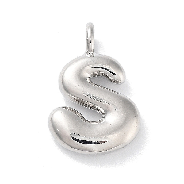 PandaHall Rack Plating Brass Pendants, Cadmium Free & Lead Free, Long-Lasting Plated, Letter S, 18.5x12.5x4.5mm, hole: 2.5mm Brass Letter S
PandaHall Rack Plating Brass Pendants, Cadmium Free & Lead Free, Long-Lasting Plated, Letter S, 18.5x12.5x4.5mm, hole: 2.5mm Brass Letter S