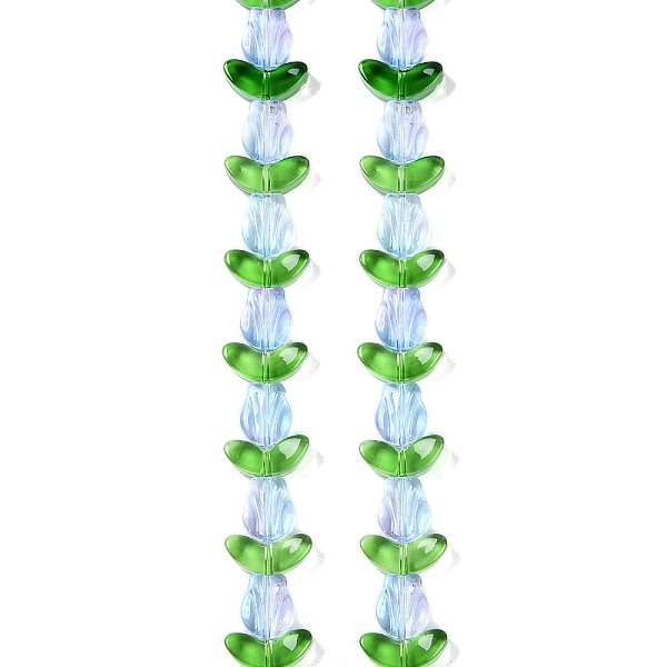 PandaHall Transparent Glass Bead Strands, Flower, Light Sky Blue, 10x8x4mm, Hole: 0.8mm, about 29pcs/strand, 18.11''(46cm) Glass Flower
PandaHall Transparent Glass Bead Strands, Flower, Light Sky Blue, 10x8x4mm, Hole: 0.8mm, about 29pcs/strand, 18.11''(46cm) Glass Flower