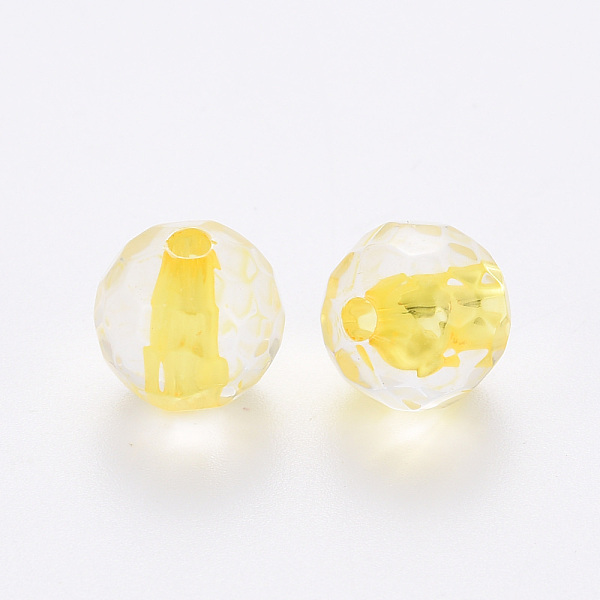 PandaHall Transparent Acrylic Beads, Round, Faceted, Gold, 6x5.5mm, Hole: 1.4mm, about 4160pcs/500g Acrylic Round Gold
PandaHall Transparent Acrylic Beads, Round, Faceted, Gold, 6x5.5mm, Hole: 1.4mm, about 4160pcs/500g Acrylic Round Gold