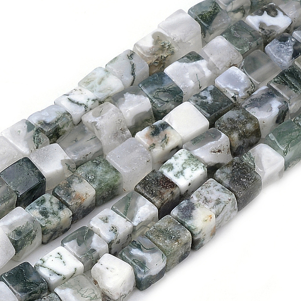 PandaHall Natural Tree Agate Beads Strands, Cube, 4~5x4~5x4~5mm, Hole: 1mm, about 80~82pcs/strand, 14.9 inch Tree Agate Cube
PandaHall Natural Tree Agate Beads Strands, Cube, 4~5x4~5x4~5mm, Hole: 1mm, about 80~82pcs/strand, 14.9 inch Tree Agate Cube