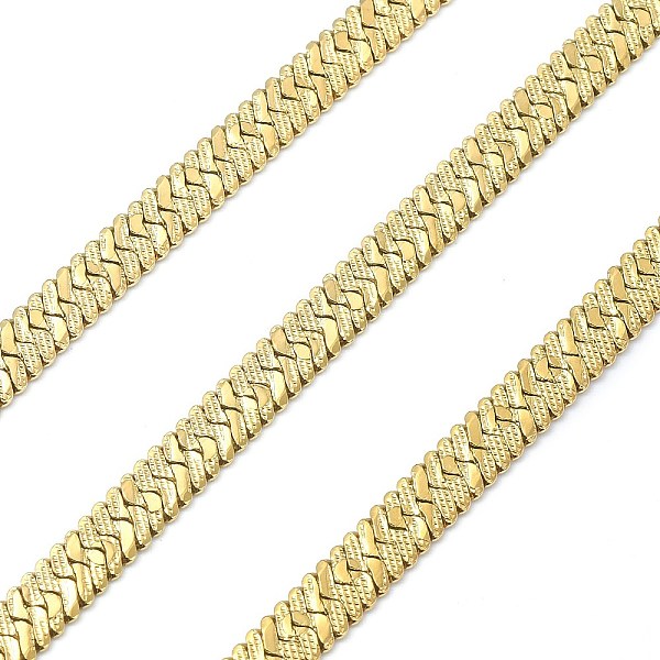 PandaHall Ion Plating(IP) 304 Stainless Steel Herringbone Chains, Soldered, with Spool, Golden, 6x1mm 304 Stainless Steel
PandaHall Ion Plating(IP) 304 Stainless Steel Herringbone Chains, Soldered, with Spool, Golden, 6x1mm 304 Stainless Steel