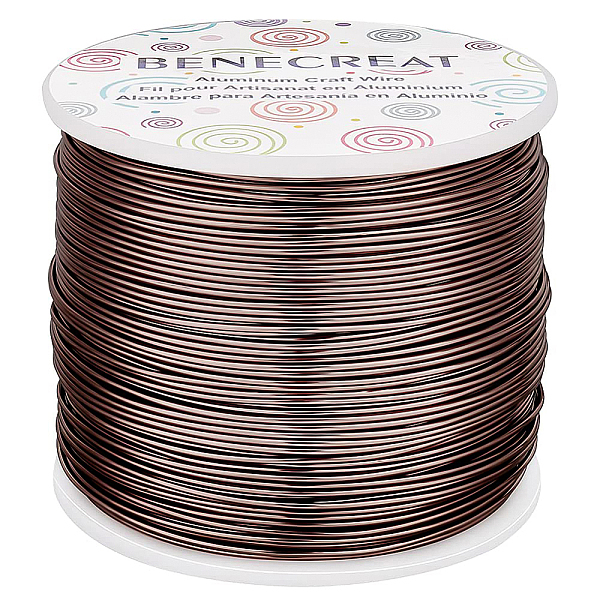PandaHall BENECREAT 18 Gauge (1mm) Aluminum Wire 492FT (150m) Anodized Jewelry Craft Making Beading Floral Colored Aluminum Craft Wire -..., Brown
PandaHall BENECREAT 18 Gauge (1mm) Aluminum Wire 492FT (150m) Anodized Jewelry Craft Making Beading Floral Colored Aluminum Craft Wire -..., Brown