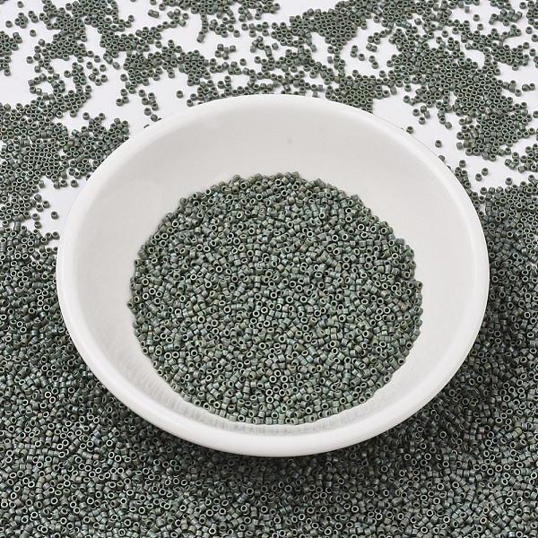 PandaHall MIYUKI Delica Beads, Cylinder, Japanese Seed Beads, 11/0, (DB1594) Matte Opaque Avocado AB, 1.3x1.6mm, Hole: 0.8mm, about..., Green
PandaHall MIYUKI Delica Beads, Cylinder, Japanese Seed Beads, 11/0, (DB1594) Matte Opaque Avocado AB, 1.3x1.6mm, Hole: 0.8mm, about..., Green