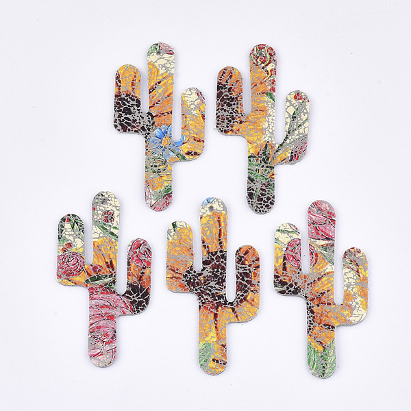 PandaHall Eco-Friendly Cowhide Big Pendants, Cactus, Colorful, 60x30x1.5mm, Hole: 1.5mm Leather Others
PandaHall Eco-Friendly Cowhide Big Pendants, Cactus, Colorful, 60x30x1.5mm, Hole: 1.5mm Leather Others