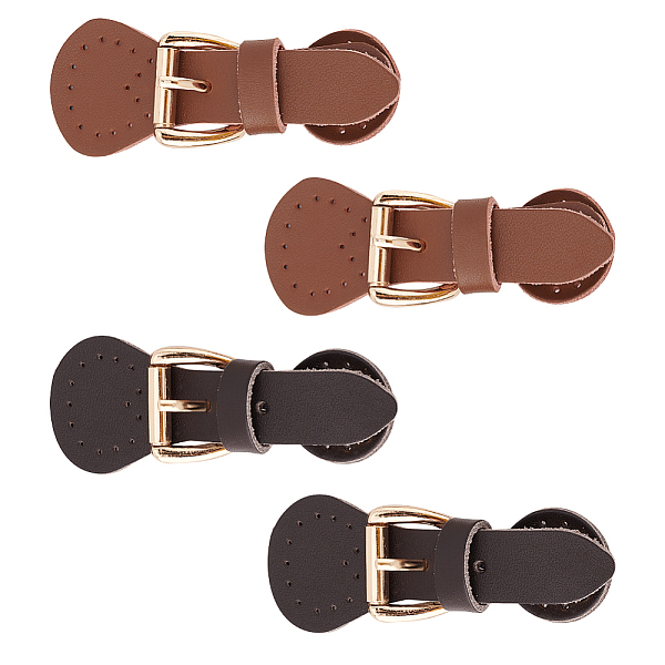 PandaHall FINGERINSPIRE 4 Pairs Leather Sew-On Toggles Black & Saddle Brown PU Leather Snap Toggle with Rivet & Cat Pattern Metal Leather..., Multicolor
PandaHall FINGERINSPIRE 4 Pairs Leather Sew-On Toggles Black & Saddle Brown PU Leather Snap Toggle with Rivet & Cat Pattern Metal Leather..., Multicolor