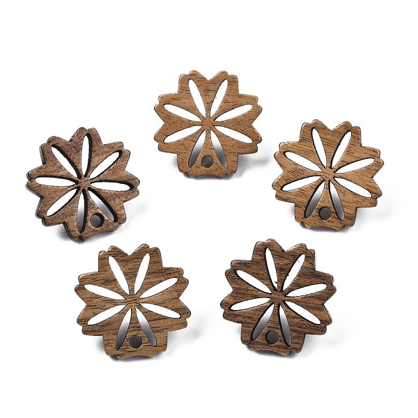 PandaHall Walnut Wood Stud Earring Findings, with 316 Stainless Steel Pin and Hole, Flower, Tan, 17.5x17.5mm, Hole: 1.8mm, Pin: 0.8mm Wood..., Orange
PandaHall Walnut Wood Stud Earring Findings, with 316 Stainless Steel Pin and Hole, Flower, Tan, 17.5x17.5mm, Hole: 1.8mm, Pin: 0.8mm Wood..., Orange