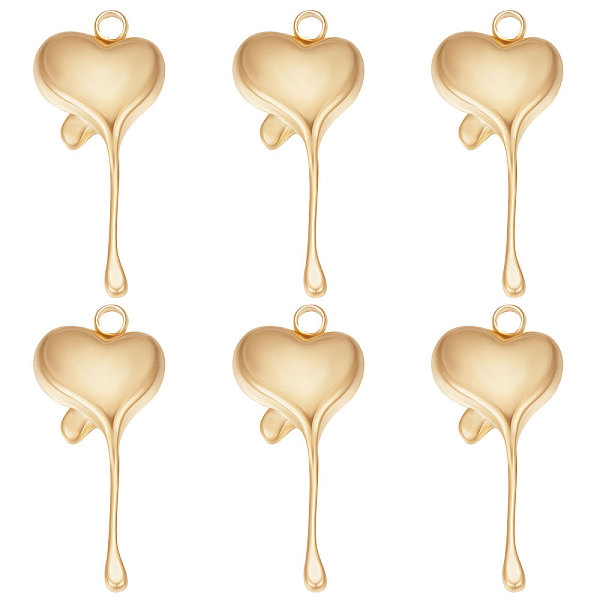 PandaHall Beebeecraft 15Pcs Ion Plating(IP) 304 Stainless Steel Pendants, Melting Heart Charms, Real 18K Gold Plated, 19.5x9x2.5mm, Hole...
PandaHall Beebeecraft 15Pcs Ion Plating(IP) 304 Stainless Steel Pendants, Melting Heart Charms, Real 18K Gold Plated, 19.5x9x2.5mm, Hole...