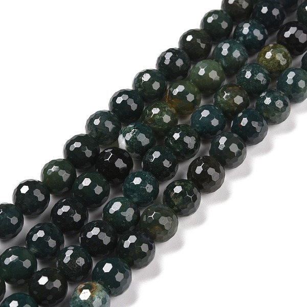 PandaHall Natural Moss Agate Beads Strands, Faceted(128 Facets), Round, 10mm, Hole: 1.2mm, about 39pcs/strand, 15.16''(38.5cm) Moss Agate...
PandaHall Natural Moss Agate Beads Strands, Faceted(128 Facets), Round, 10mm, Hole: 1.2mm, about 39pcs/strand, 15.16''(38.5cm) Moss Agate...
