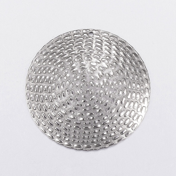 PandaHall 304 Stainless Steel Pendants, Flat Round, Bumpy , Stainless Steel Color, 31x3mm, Hole: 1mm 304 Stainless Steel Flat Round
PandaHall 304 Stainless Steel Pendants, Flat Round, Bumpy , Stainless Steel Color, 31x3mm, Hole: 1mm 304 Stainless Steel Flat Round