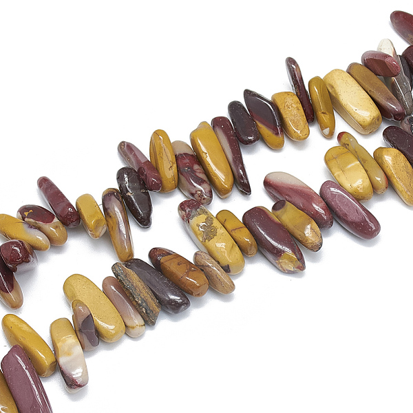 PandaHall Natural Mookaite Beads Strands, Chip, 10~30x5~10x3~9mm, Hole: 1mm, about 65~85pcs/strand, 14.9 inch Mookaite Chip
PandaHall Natural Mookaite Beads Strands, Chip, 10~30x5~10x3~9mm, Hole: 1mm, about 65~85pcs/strand, 14.9 inch Mookaite Chip