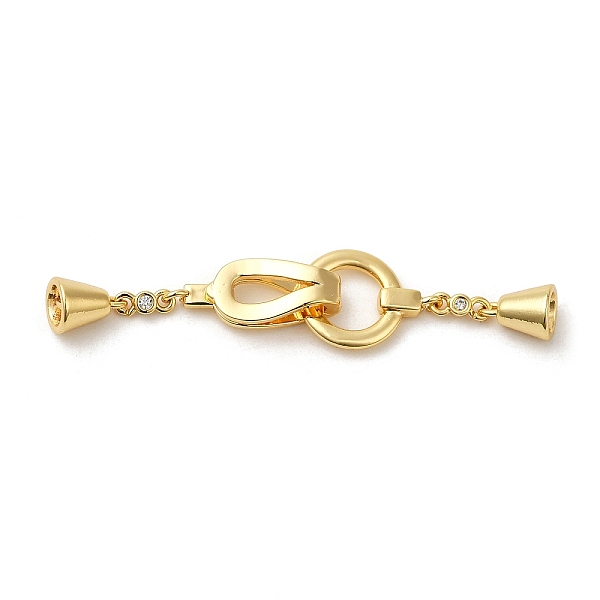 PandaHall Rack Plating Brass Micro Pave Clear Cubic Zirconia Fold Over Clasps, Cadmium Free & Lead Free, Long-Lasting Plated, Ring, Golden...
PandaHall Rack Plating Brass Micro Pave Clear Cubic Zirconia Fold Over Clasps, Cadmium Free & Lead Free, Long-Lasting Plated, Ring, Golden...