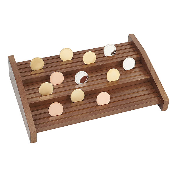 PandaHall 3-Tier 12-Slot Wooden Commemorative Coin Display Risers, Coin Organizer Holder, Rectangle, Camel, 38.8x26x8cm Wood Rectangle Brown
PandaHall 3-Tier 12-Slot Wooden Commemorative Coin Display Risers, Coin Organizer Holder, Rectangle, Camel, 38.8x26x8cm Wood Rectangle Brown