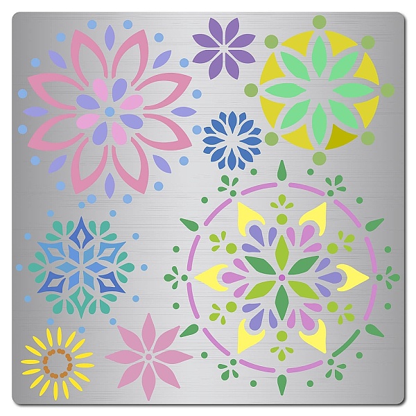 PandaHall GORGECRAFT 8 Styles Mandala Stencils Painting Templates Flower Stainless Steel Stencils 6.3 Inch Reusable Floral Metal Journal...
PandaHall GORGECRAFT 8 Styles Mandala Stencils Painting Templates Flower Stainless Steel Stencils 6.3 Inch Reusable Floral Metal Journal...