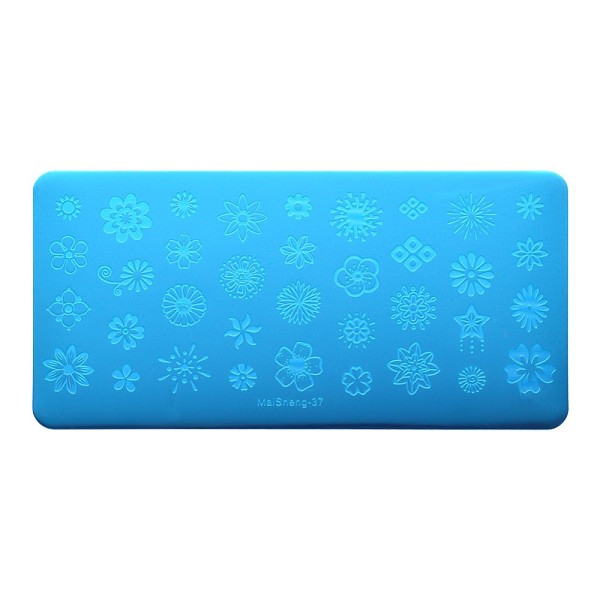 PandaHall Stainless Steel Nail Art Templates Stamping Plate Set, Nail Image Templates, Rectangle Manicure Template Kit, Flower Pattern...
PandaHall Stainless Steel Nail Art Templates Stamping Plate Set, Nail Image Templates, Rectangle Manicure Template Kit, Flower Pattern...