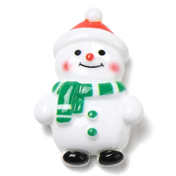 PandaHall Christmas Theme Opaque Resin Cabochons, for Jewelry Making, Snowman, 30.5x20.5x8mm Resin Snowman White
PandaHall Christmas Theme Opaque Resin Cabochons, for Jewelry Making, Snowman, 30.5x20.5x8mm Resin Snowman White