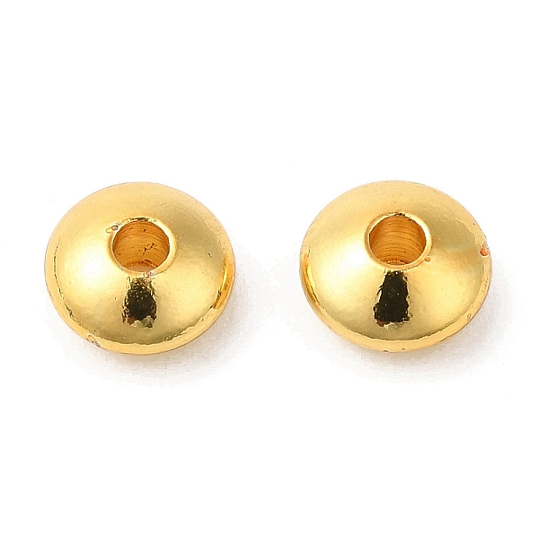 PandaHall Brass Beads, Cadmium Free & Lead Free, Rondelle, Long-Lasting Plated, Golden, 6x3mm, Hole: 2mm Brass Rondelle
PandaHall Brass Beads, Cadmium Free & Lead Free, Rondelle, Long-Lasting Plated, Golden, 6x3mm, Hole: 2mm Brass Rondelle