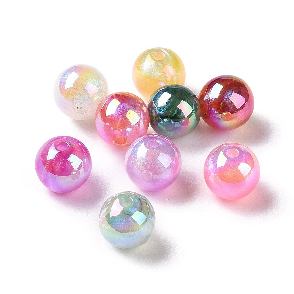 PandaHall UV Plating Rainbow Iridescent Acrylic Beads, with Glitter Powder, Round, Mixed Color, 12.5~13mm, Hole: 2.5mm Acrylic Round..., Multicolor
PandaHall UV Plating Rainbow Iridescent Acrylic Beads, with Glitter Powder, Round, Mixed Color, 12.5~13mm, Hole: 2.5mm Acrylic Round..., Multicolor