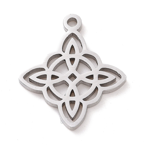 PandaHall 304 Stainless Steel Hollow Pendants, Knot, Stainless Steel Color, 19x16x1mm, Hole: 1.5mm 304 Stainless Steel Others
PandaHall 304 Stainless Steel Hollow Pendants, Knot, Stainless Steel Color, 19x16x1mm, Hole: 1.5mm 304 Stainless Steel Others