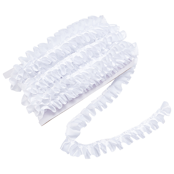 PandaHall 22Yards 1inch White Satin Ruffle Trim Fabric Trims Satin Pleated Lace Ribbon Vintage Edging Trimmings Fabric for Curtain Sewing...
PandaHall 22Yards 1inch White Satin Ruffle Trim Fabric Trims Satin Pleated Lace Ribbon Vintage Edging Trimmings Fabric for Curtain Sewing...
