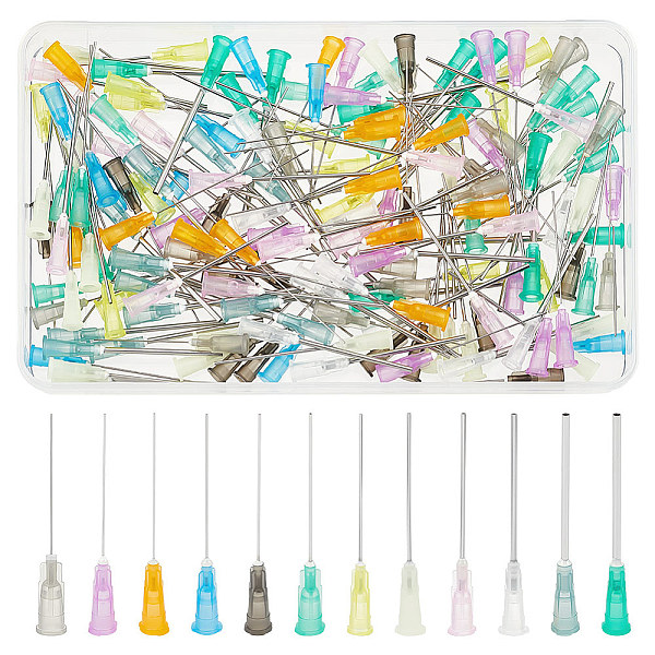 PandaHall 120Pcs 12 Style Plastic & Stainless Steel Fluid Precision Blunt Needle Dispense Tips, Glue Dispensing Needles, Mixed Color..., Multicolor
PandaHall 120Pcs 12 Style Plastic & Stainless Steel Fluid Precision Blunt Needle Dispense Tips, Glue Dispensing Needles, Mixed Color..., Multicolor